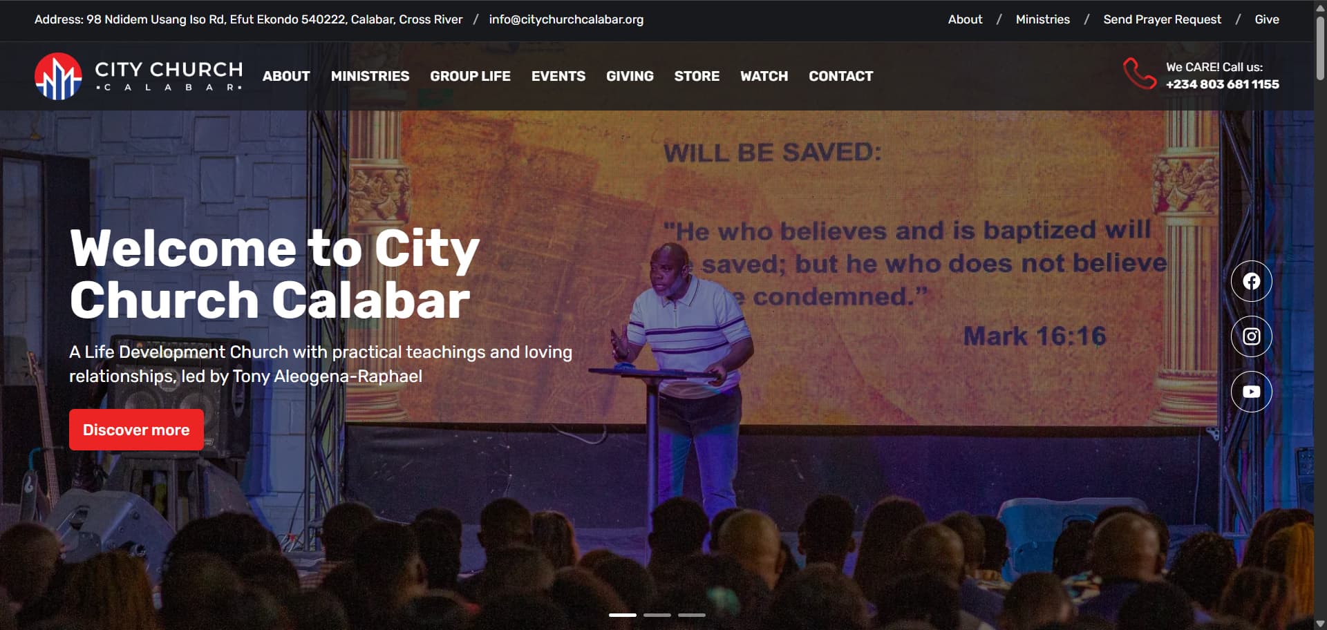 City Church Site Revamp